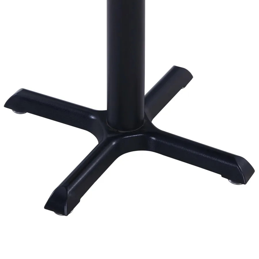 Table de jardin Noir 60x60x75 cm - 5