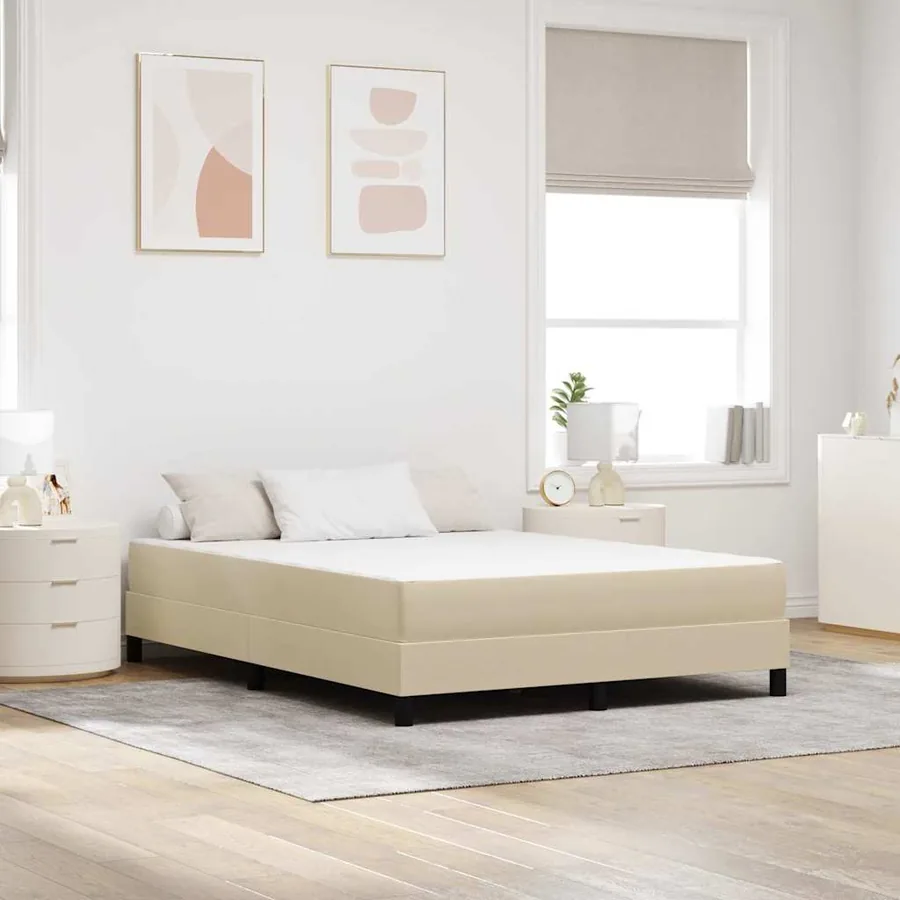Matelas de Lit avec matelas Sauge 160 x 200 cm tissu