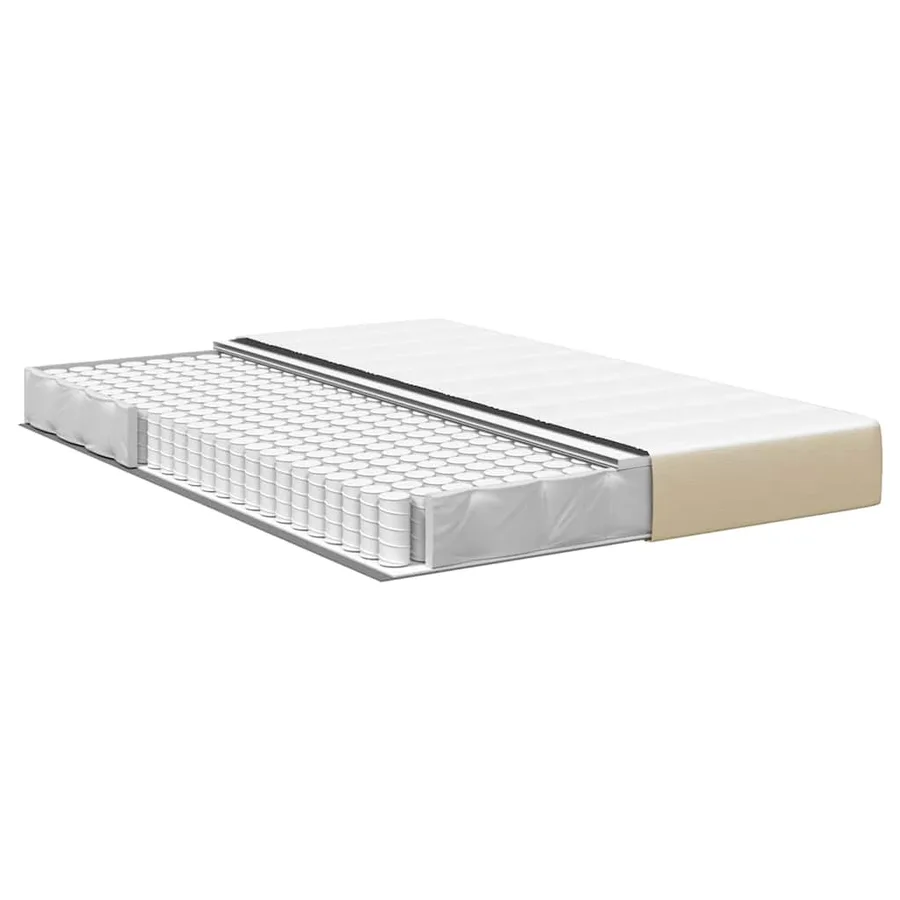 Matelas de Lit avec matelas Sauge 160 x 200 cm tissu - 4