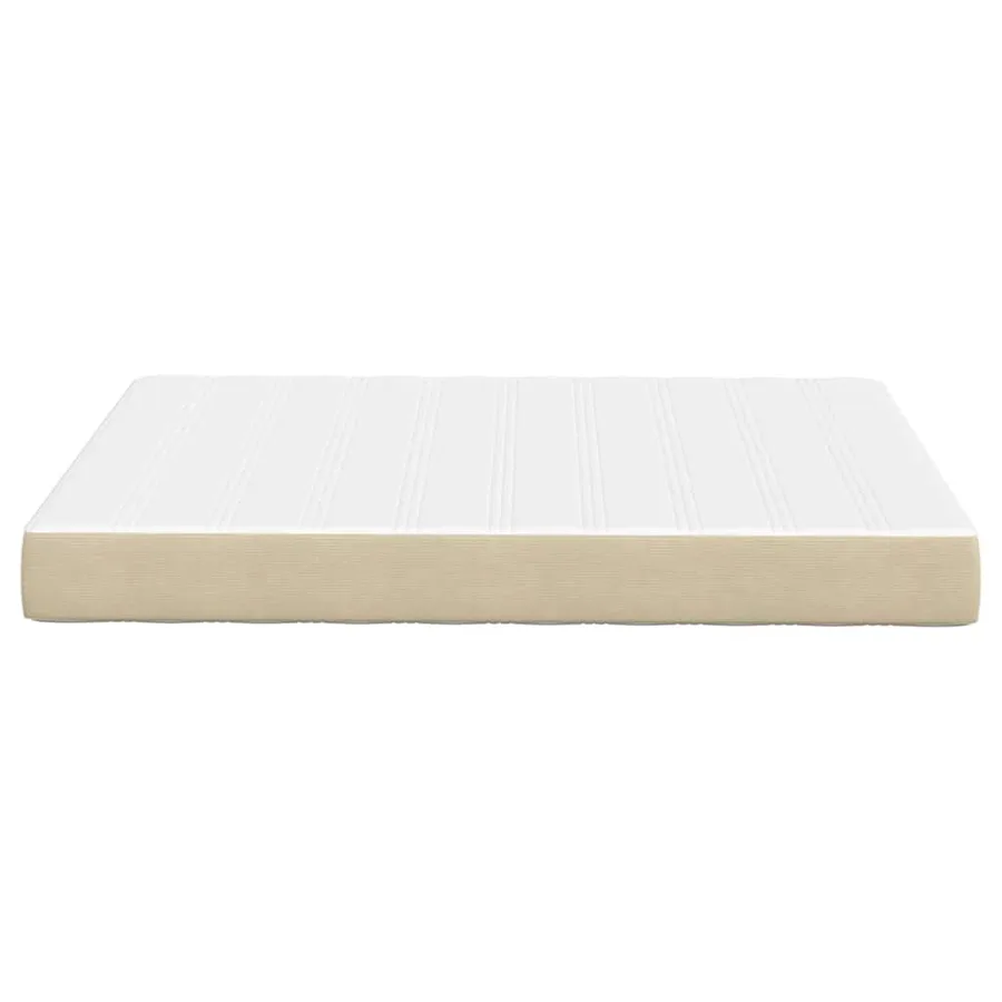 Matelas de Lit avec matelas Sauge 160 x 200 cm tissu - 5