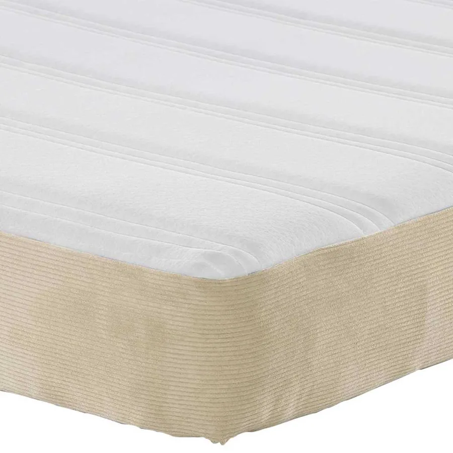 Matelas de Lit avec matelas Sauge 160 x 200 cm tissu - 7