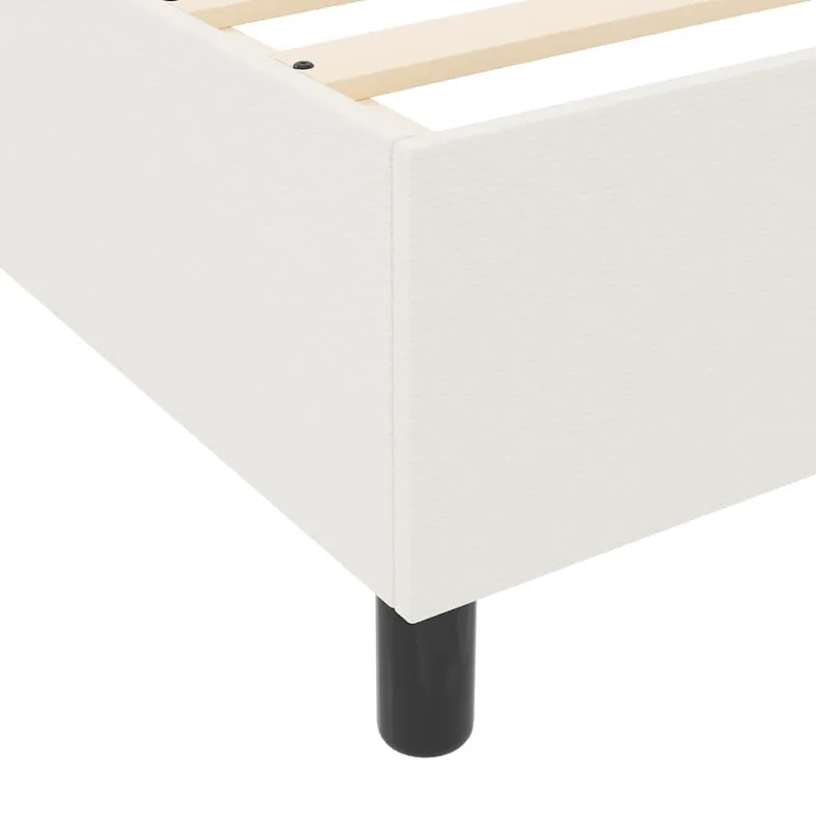 Lit à ressorts Crème et Blanc 120 x 200 cm - 9
