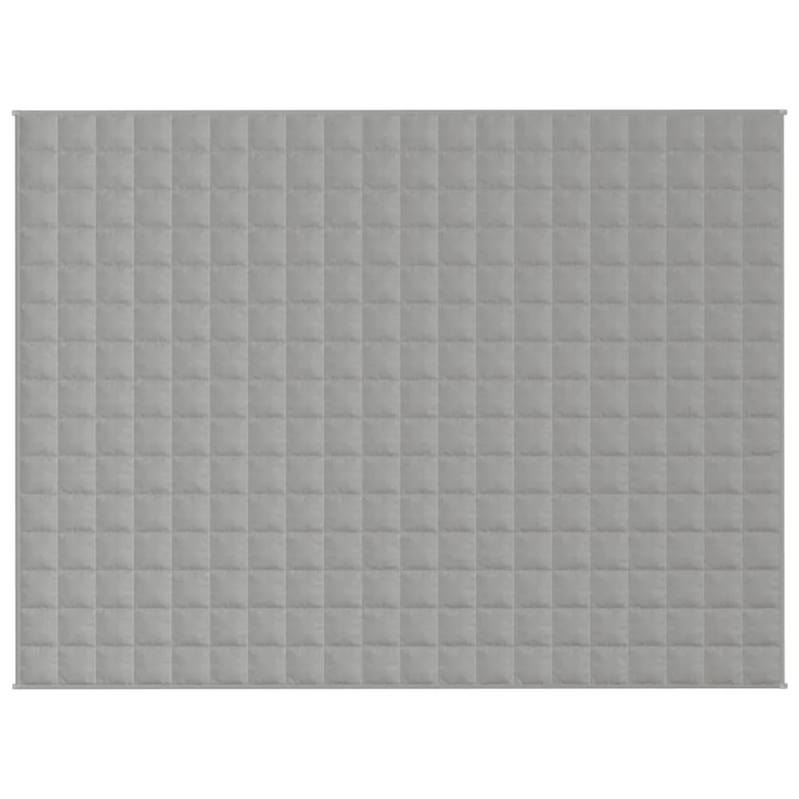 Couverture lestée Gris 152x203 cm 7 kg Tissu - 3