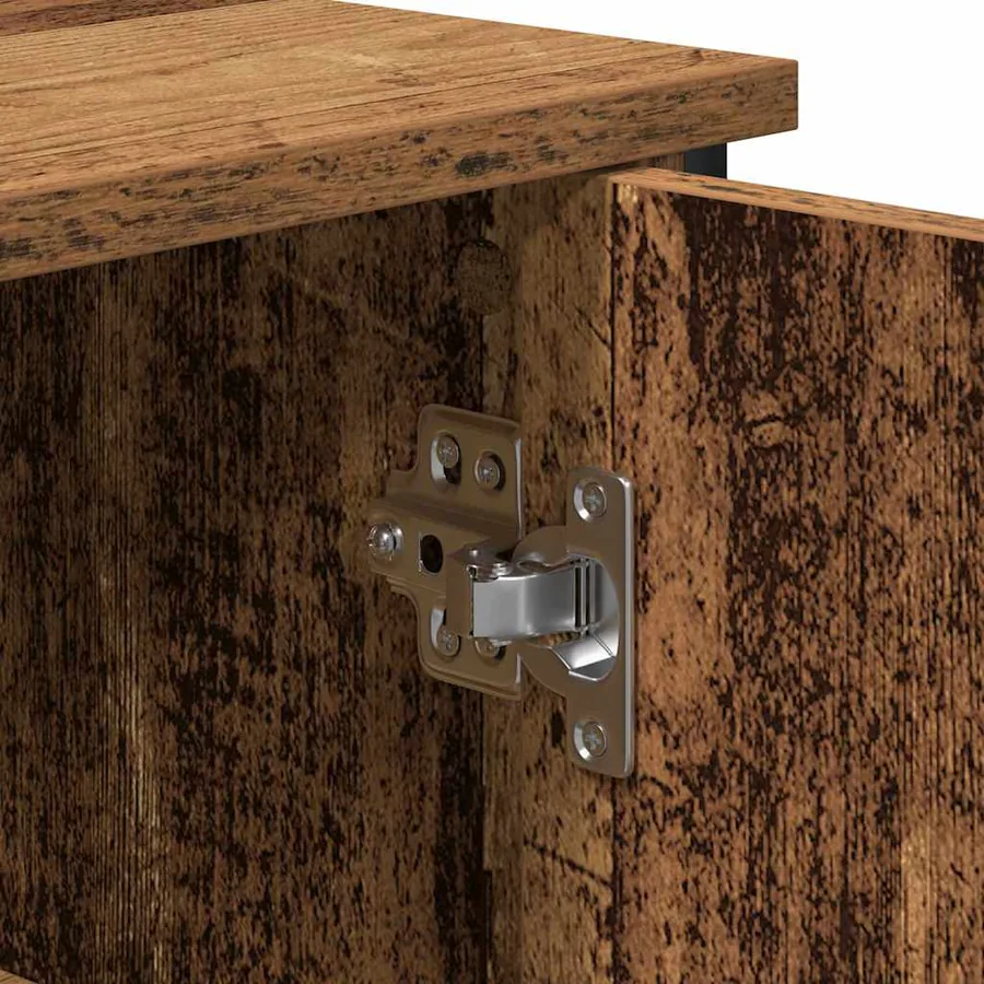 Buffet Bois ancien 100 x 35 x 75 cm - 7