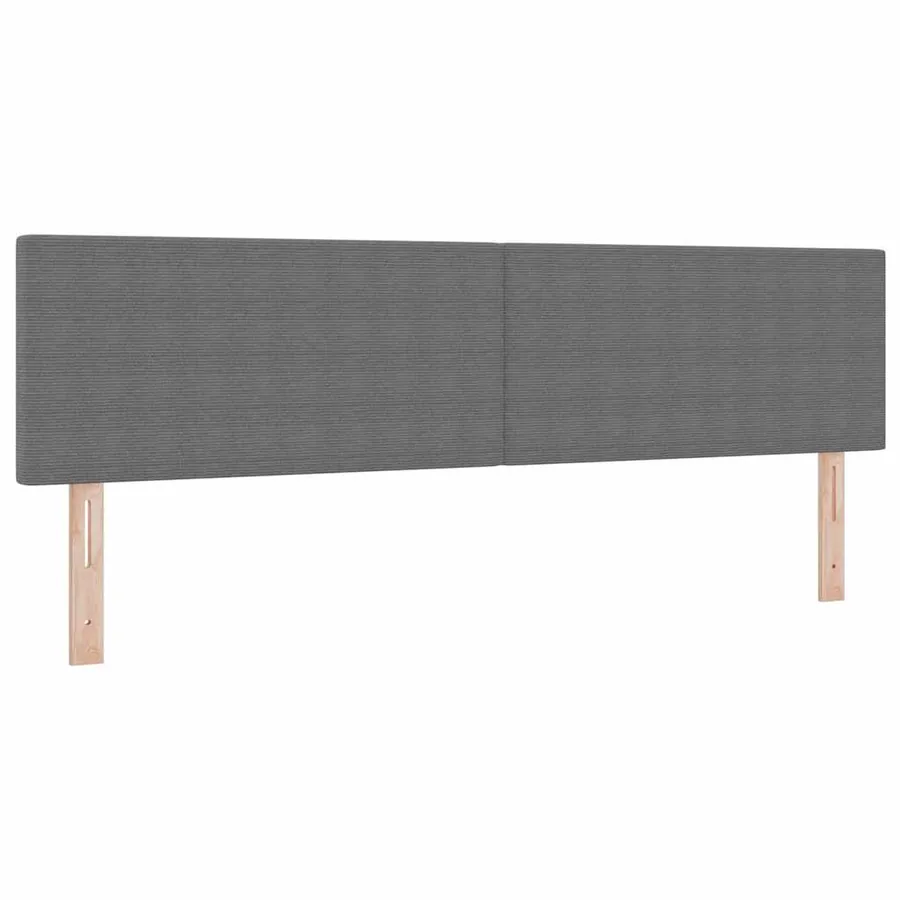 Lit à ressort LED Gris clair et blanc 180 x 200 cm - 7