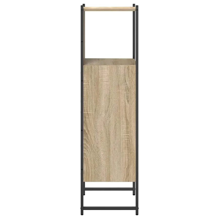 Cabinet de salle de bain avec étagère Beige 33 x 33 x 120,5 cm - 6