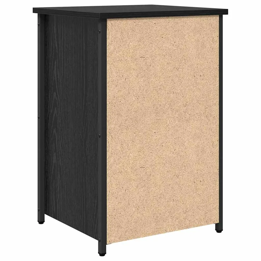 Cabinet de chevet avec tiroir 2 pcs Chêne noir 40 x 36 x 60 cm - 9