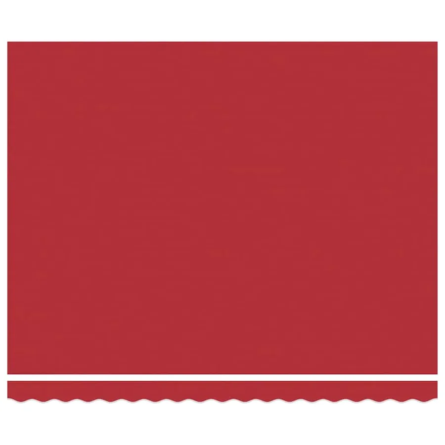 Auvent rétractable Rouge 400 × 300 cm - 6