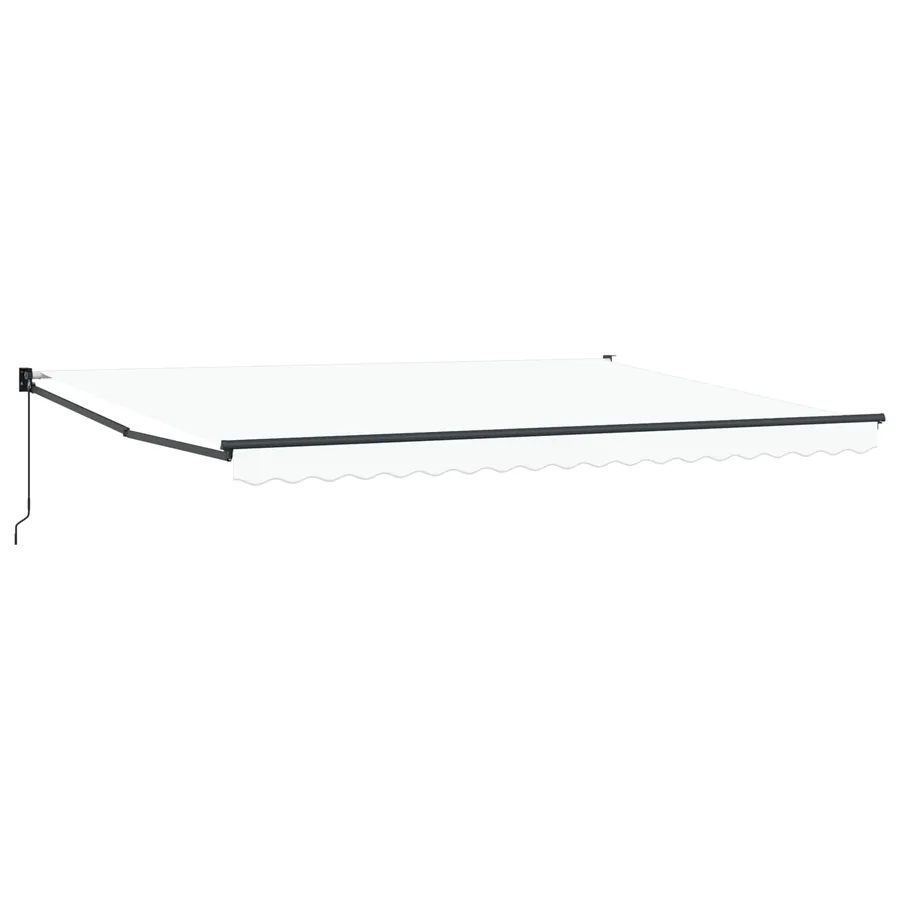 Auvent rétractable Blanc 450 x 300 x 165 cm - 2