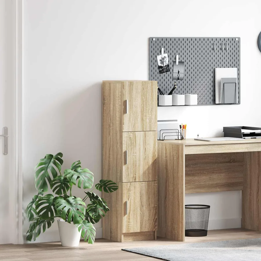 Haut Armoire Chêne Sonoma 31.5 x 32 x 122.5 cm