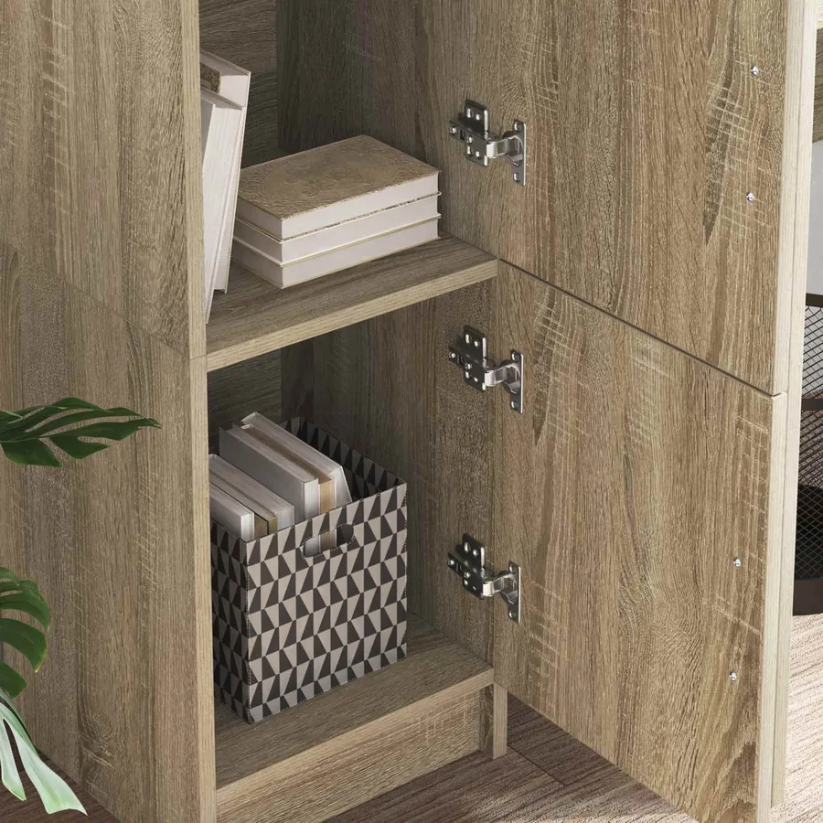 Haut Armoire Chêne Sonoma 31.5 x 32 x 122.5 cm - 4