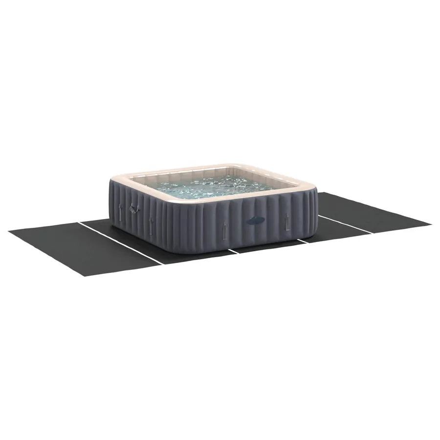 Tapis de piscine Noir 550 x 280 x 0,1 cm Tissu non tissé - 3
