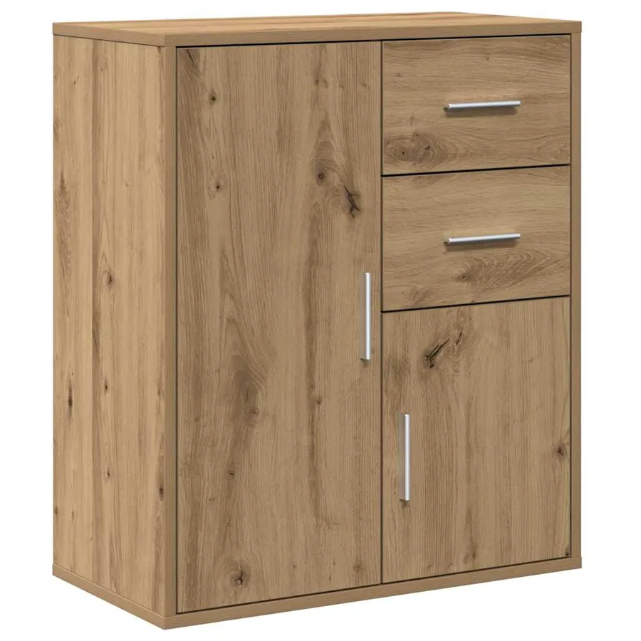 Buffet Chêne artisanal 60 x 31 x 70 cm Bois d'ingénierie - 2