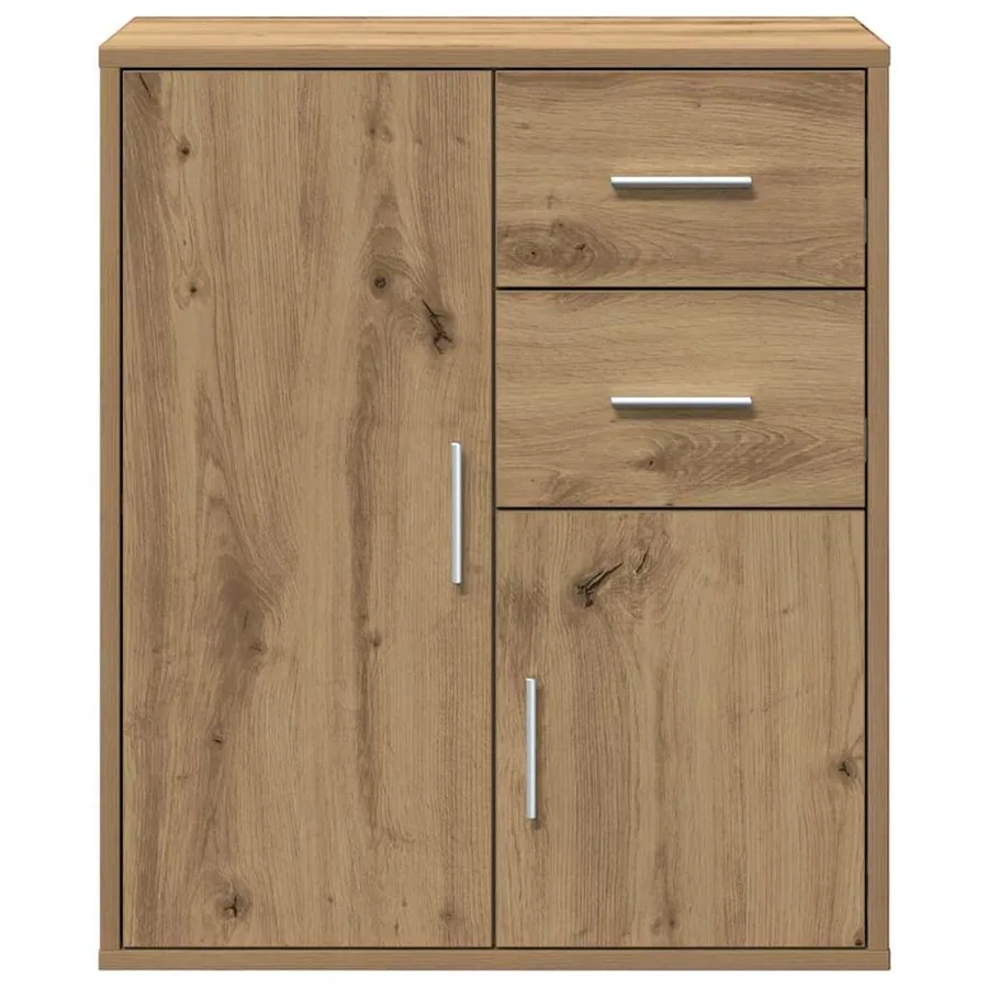 Buffet Chêne artisanal 60 x 31 x 70 cm Bois d'ingénierie - 6