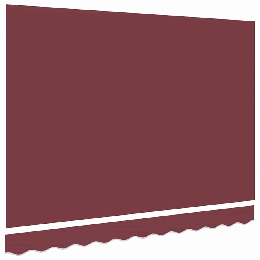 Toile de rechange pour auvent Rouge bordeaux 3 x 2 m Polyester - 4