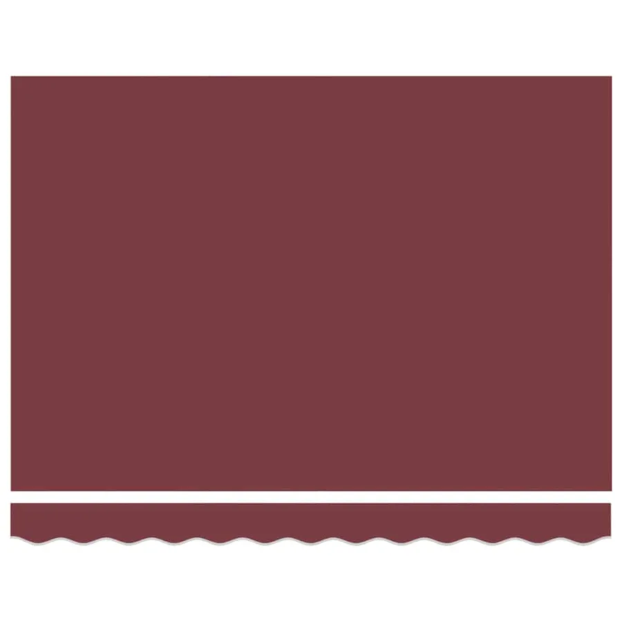 Toile de rechange pour auvent Rouge bordeaux 3 x 2 m Polyester - 5