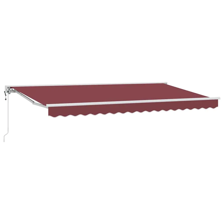 Cadre d'auvent Bordeaux 350 x 200 cm - 2