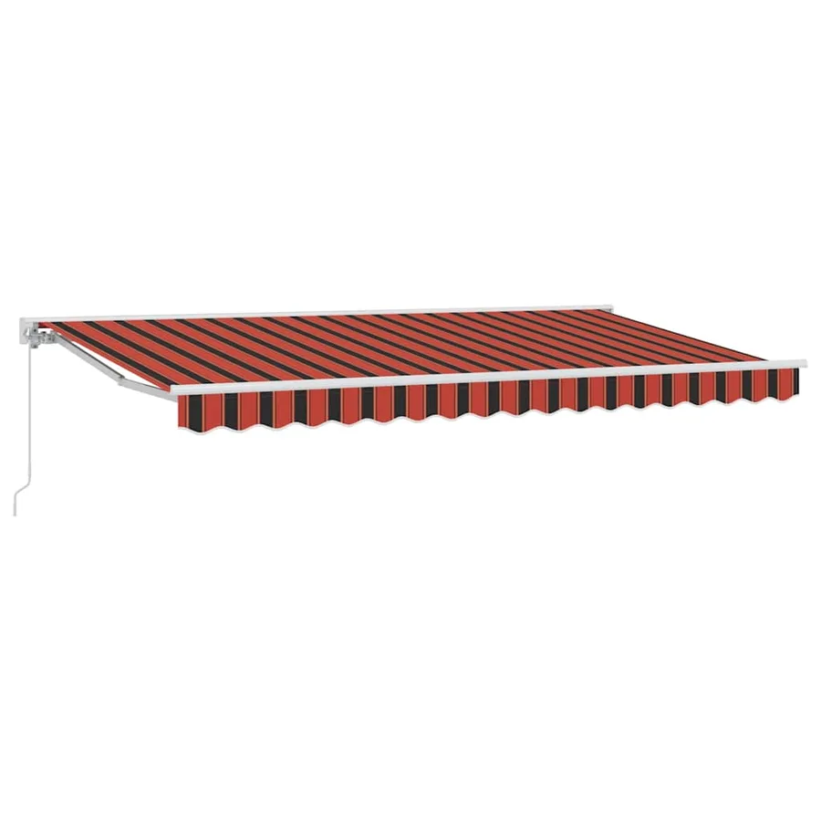 Cadre d'auvent Orange et Noir 350 x 200 cm - 2