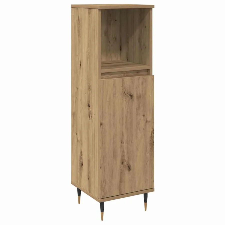 Ensemble de mobilier de salle de bain 3 pc Chêne artisanal - 3