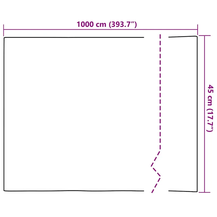 Film de fenêtre auto-adhésif Rayures givrées 45 x 1000 cm PVC - 9