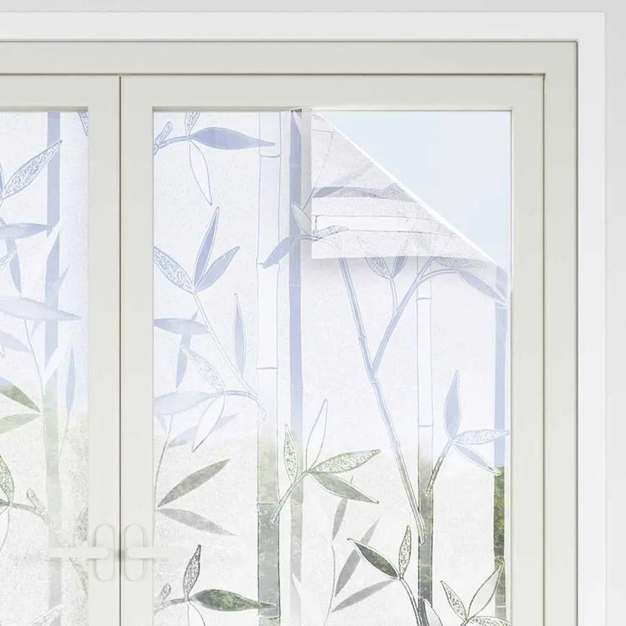 Film de fenêtre statique Motif bambou 45 x 500 cm PVC - 3