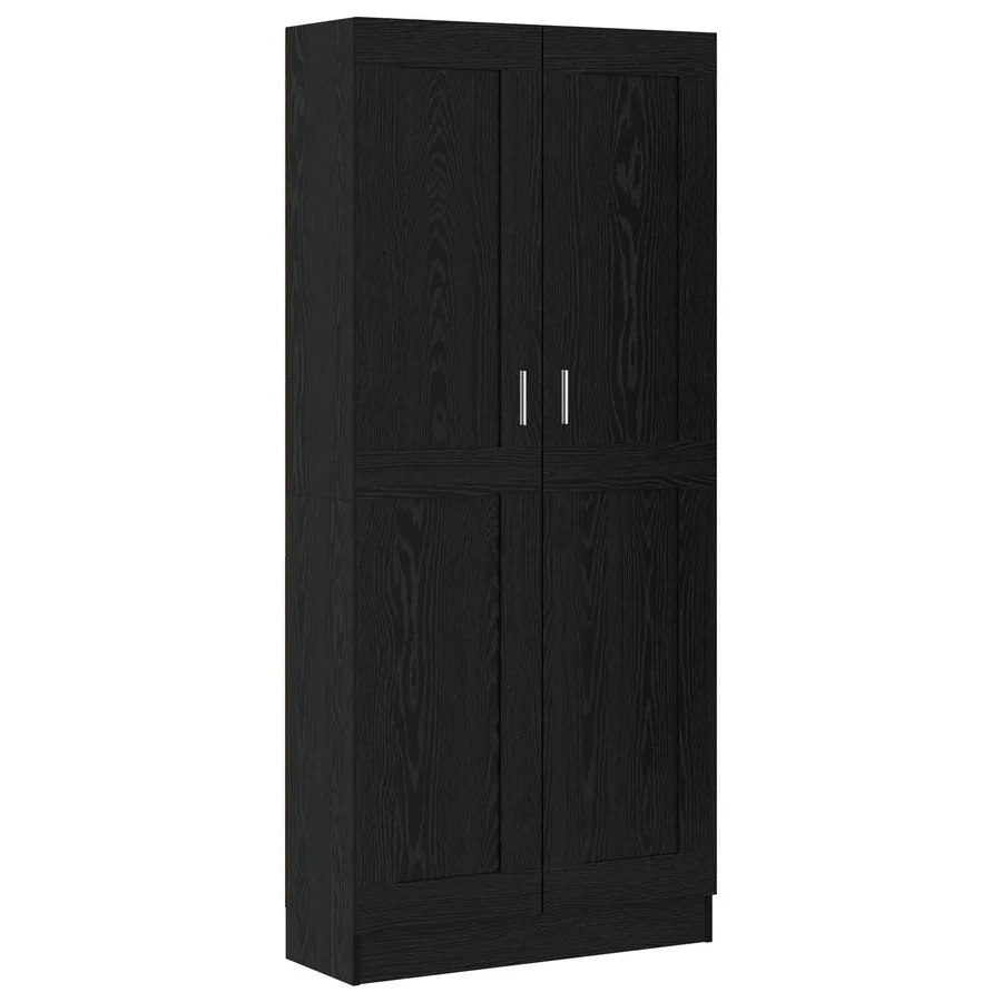 Bibliothèque Chêne noir 82,5 x 30,5 x 185 cm Bois d'ingénierie - 2