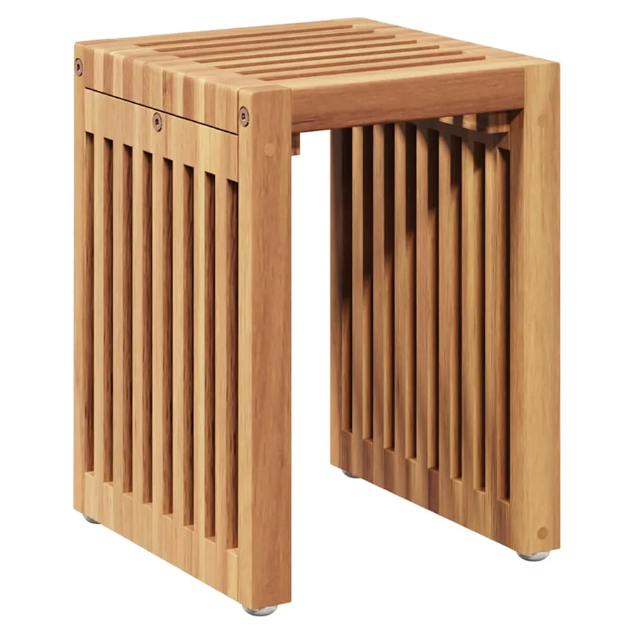 Table d'appoint de jardin 3 pcs Marron 33 x 44,5 x 51 cm - 7