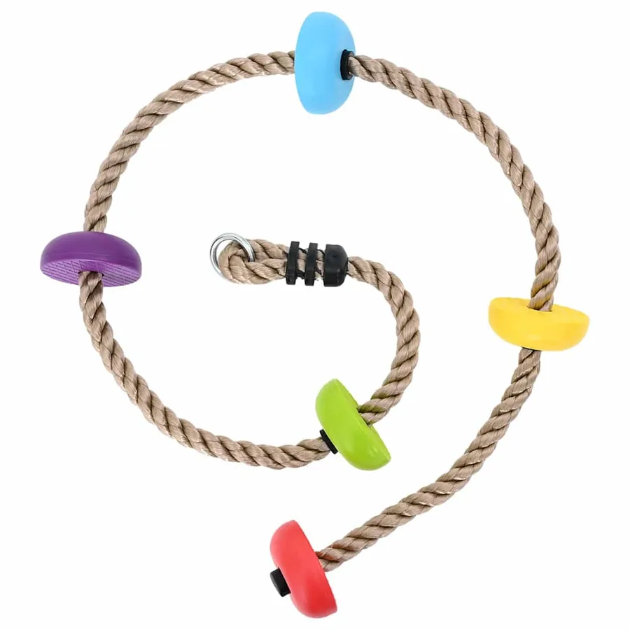 Corde d'escalade Multicolore 10,5 x 10,5 x 201 cm Polyester - 3