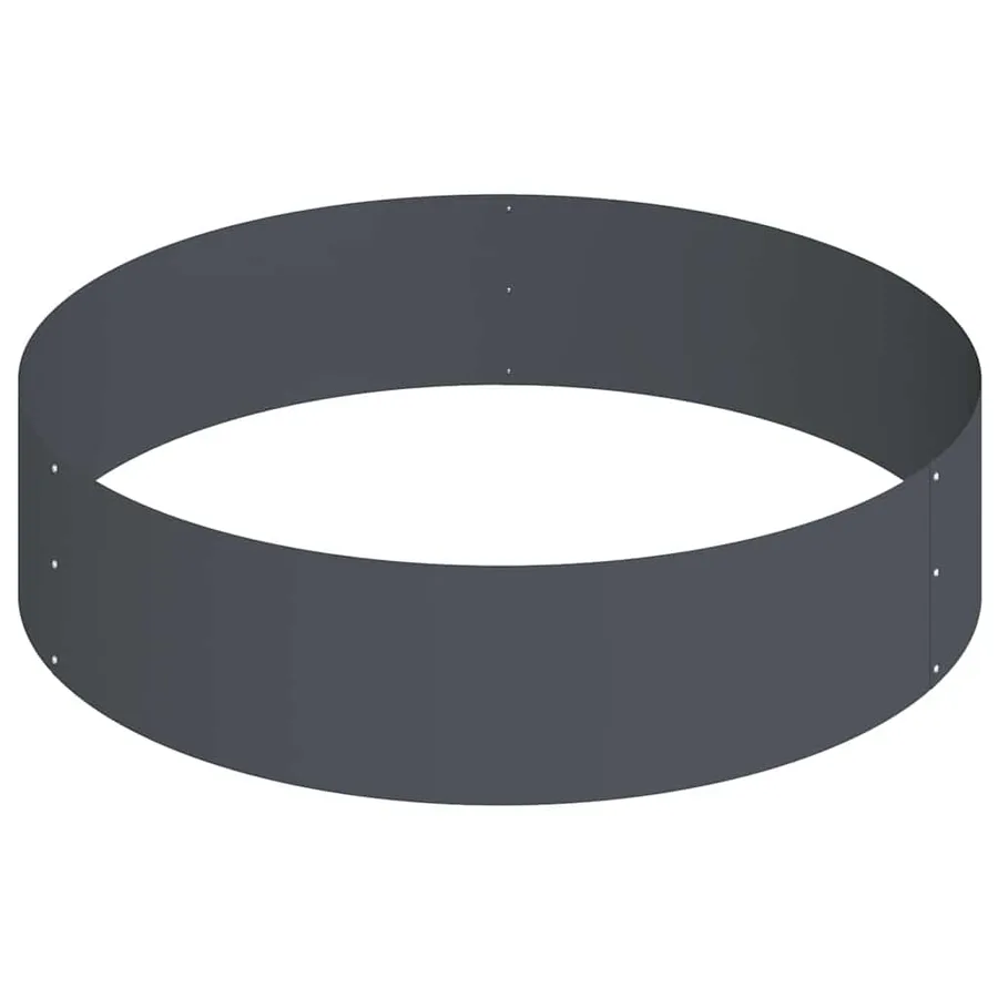 Cache-pot de jardin Anthracite 90 x 90 x 20 cm - 5