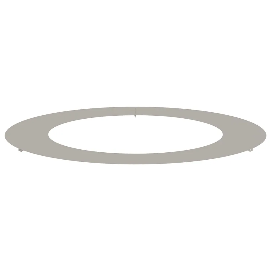 adapté pour anneaux d'arbre plats 5 pc Rouillé Ø60/90 cm - 4
