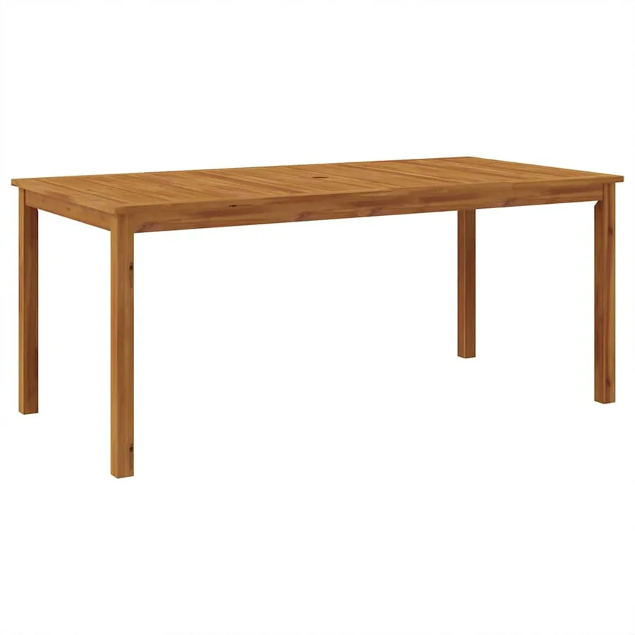 Ensemble de salle à manger pour jardin 9 pcs Beige - 5