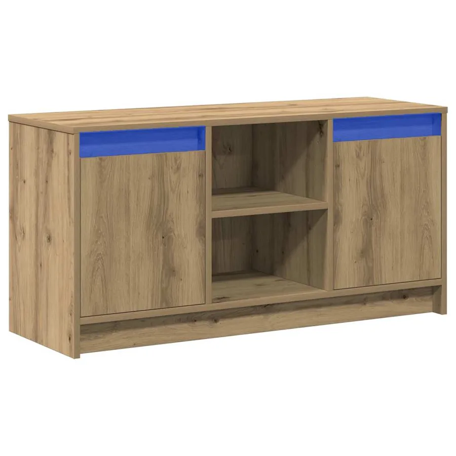 Unites TV 100 x 34 x 50 cm Marron Bois d'ingénierie - 2