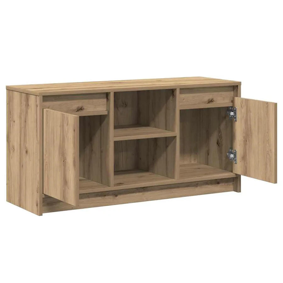 Unites TV 100 x 34 x 50 cm Marron Bois d'ingénierie - 6