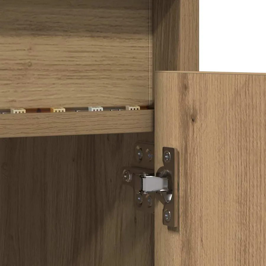 Unites TV 100 x 34 x 50 cm Marron Bois d'ingénierie - 8