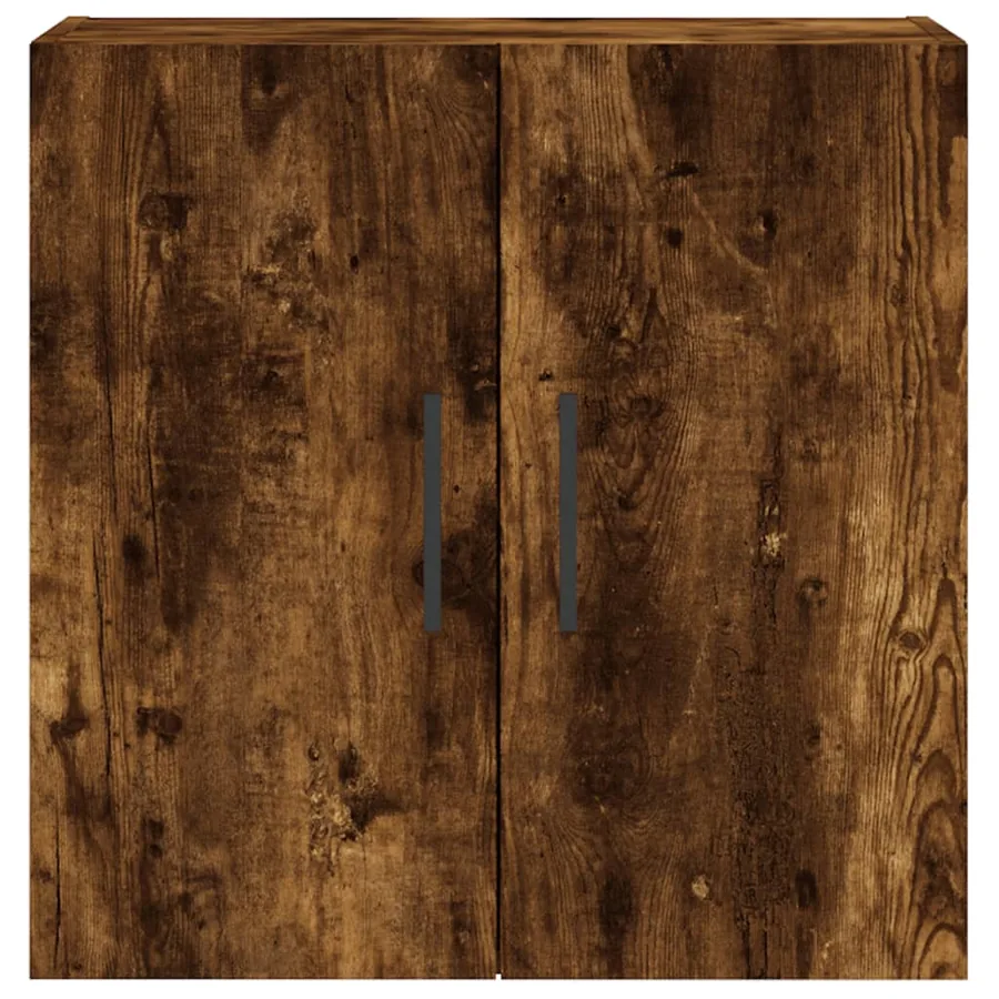 Armoire murale chêne fumé 60x31x60 cm bois d'ingénierie - 5