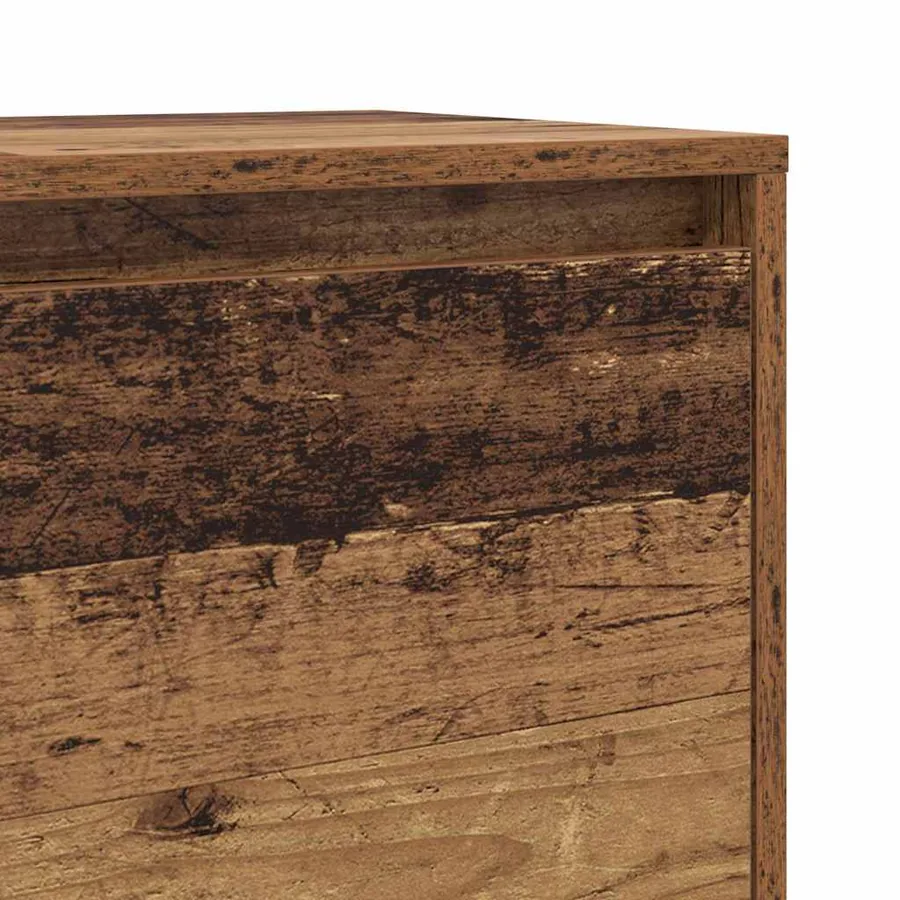 Ensemble meuble TV Montage mural Bois Ancien 90 x 35 x 40 cm - 9