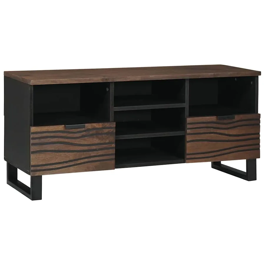 Unites TV avec tiroir Noyer 100 x 33 x 46 cm Bois d'ingénierie