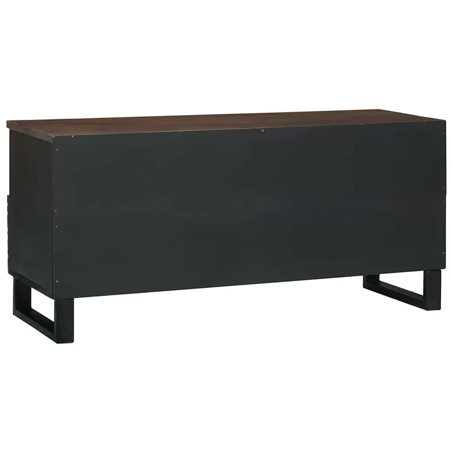 Unites TV avec tiroir Noyer 100 x 33 x 46 cm Bois d'ingénierie - 5