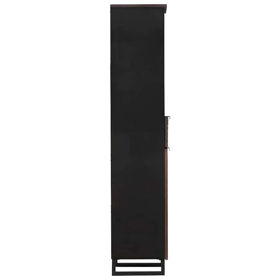 Armoire de salle de bain Noyer 38 x 33 x 160 cm - 4