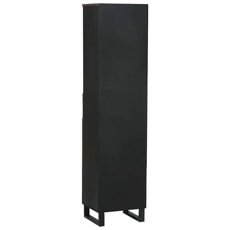 Armoire de salle de bain Noyer 38 x 33 x 160 cm - 5