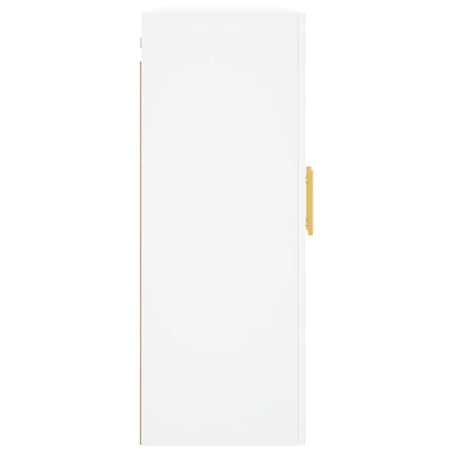 Armoire murale blanc 69,5x34x90 cm - 8