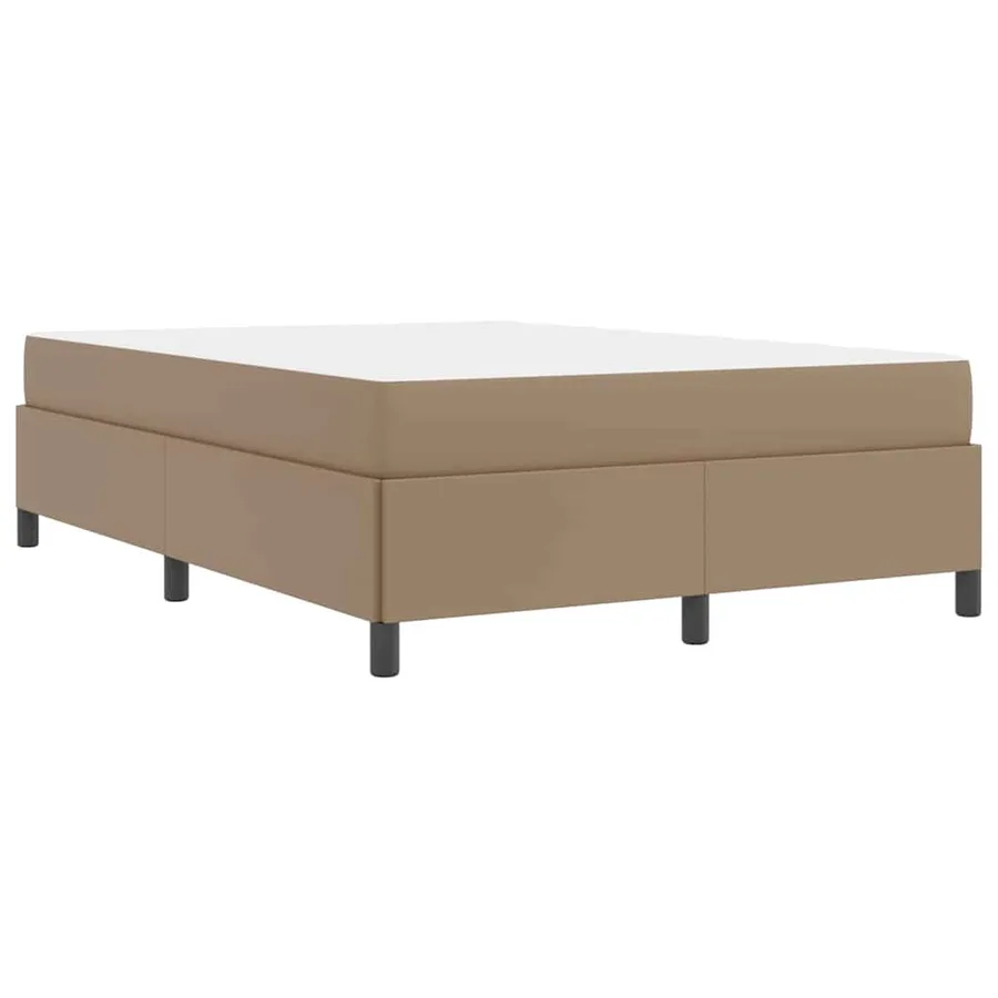 Cadre de lit Cappuccino 160 x 200 cm tissu - 9