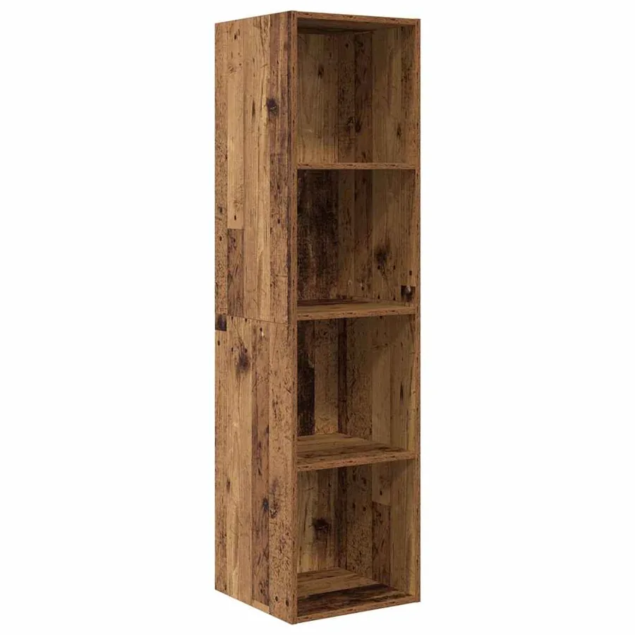 Ensemble meuble TV 2 pcs Marron 37 x 37 x 142,5 cm - 5