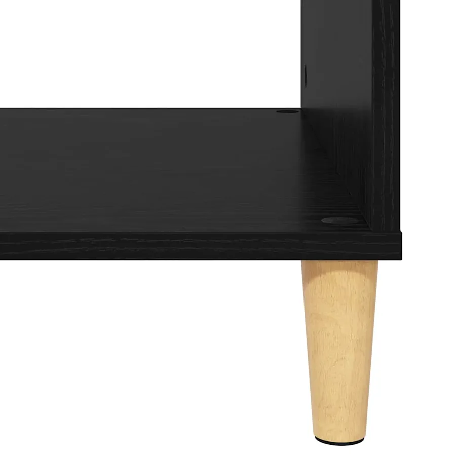 Table basse Chêne noir 102 x 55 x 35 cm Bois d'ingénierie - 10