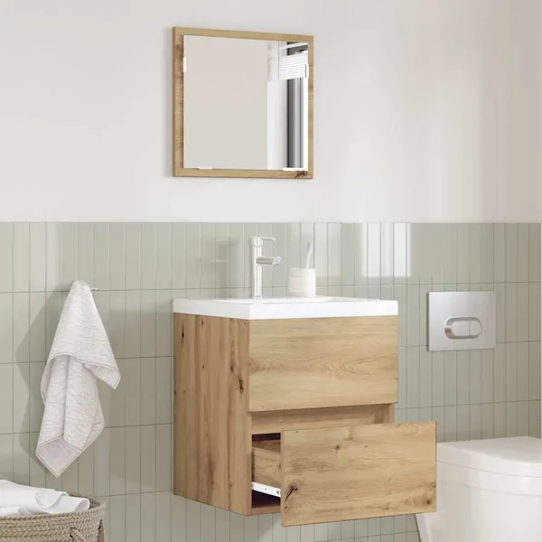 Cabinet de salle de bain Chêne artisanal 41 x 38,5 x 45 cm