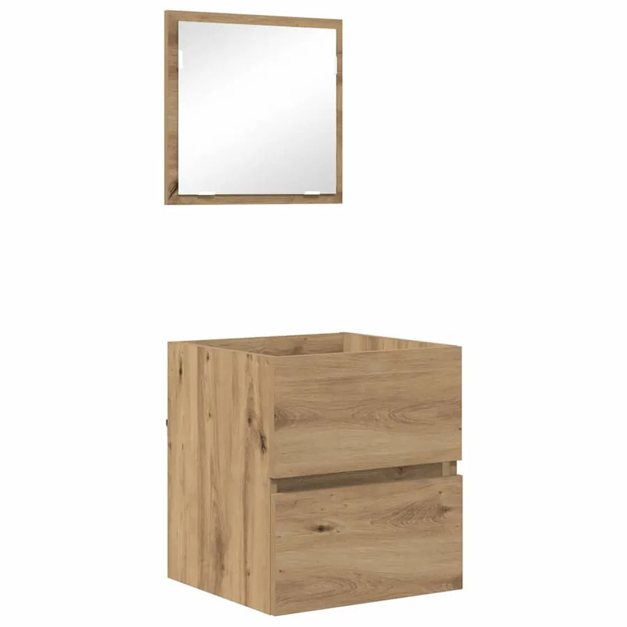 Cabinet de salle de bain Chêne artisanal 41 x 38,5 x 45 cm - 2