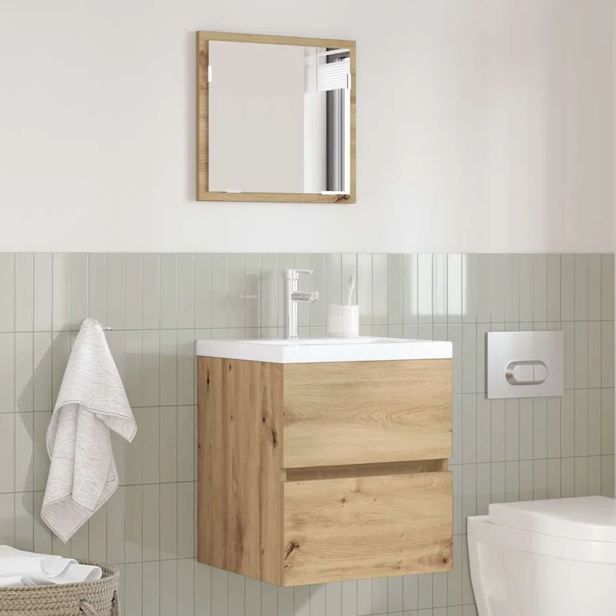 Cabinet de salle de bain Chêne artisanal 41 x 38,5 x 45 cm - 4