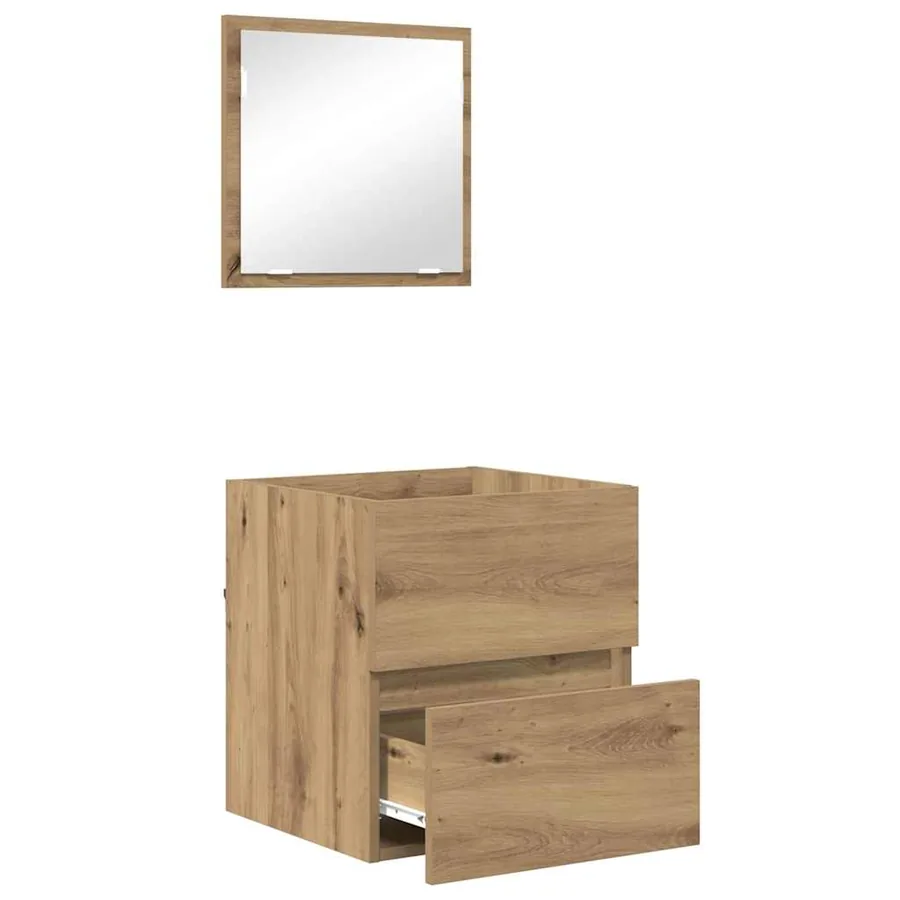 Cabinet de salle de bain Chêne artisanal 41 x 38,5 x 45 cm - 5