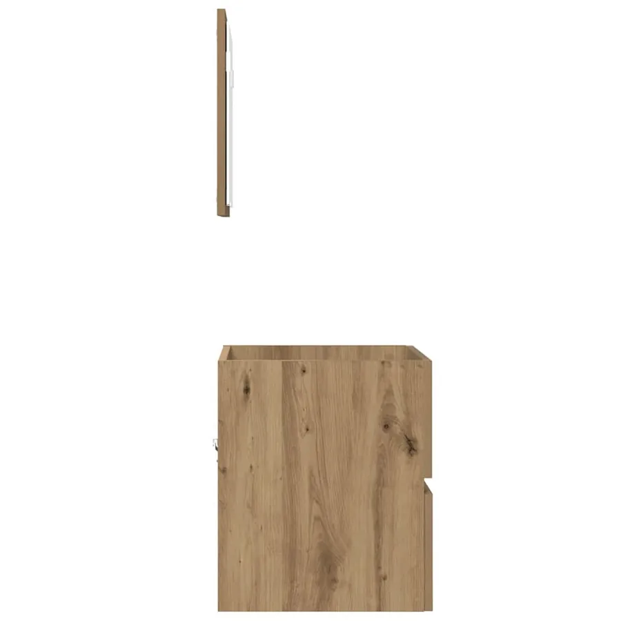 Cabinet de salle de bain Chêne artisanal 41 x 38,5 x 45 cm - 9