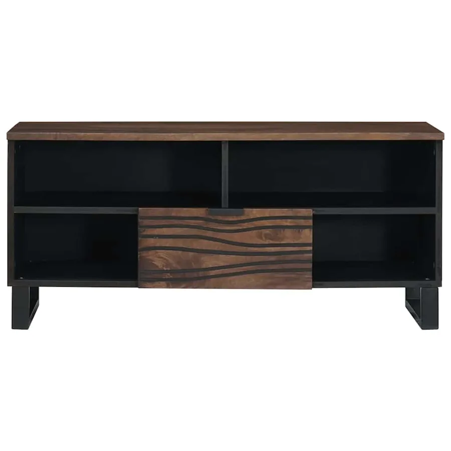 Unites TV avec tiroir Noyer 105 x 33 x 46 cm Bois d'ingénierie - 3